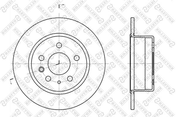 STELLOX 6020-3305-SX Brake Disc
