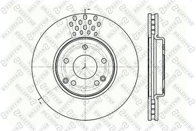 Brake Disc STELLOX 6020-3341V-SX