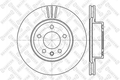 Brake Disc STELLOX 6020-3620V-SX