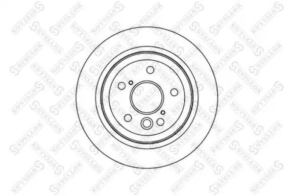 STELLOX 6020-4576-SX Brake Disc
