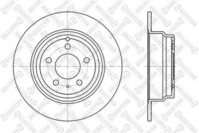 Brake Disc STELLOX 6020-4833-SX