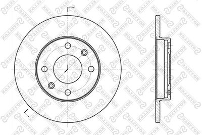 Brake Disc STELLOX 6020-9910-SX