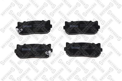 Brake Pad Set, disc brake STELLOX 660 002B-SX