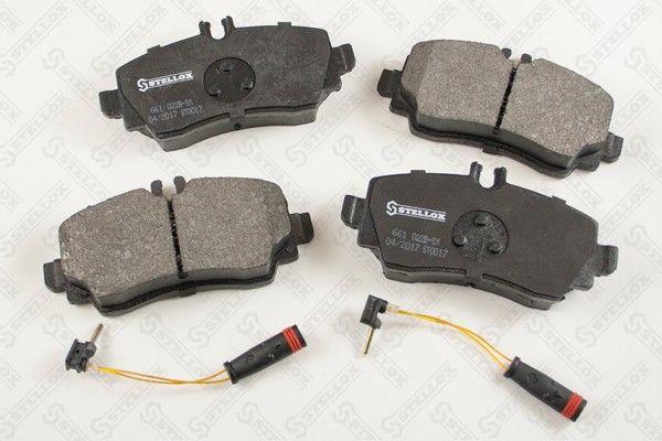 STELLOX 661 022B-SX Brake Pad Set, disc brake