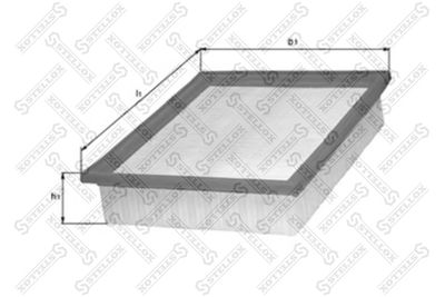 Air Filter STELLOX 71-01573-SX