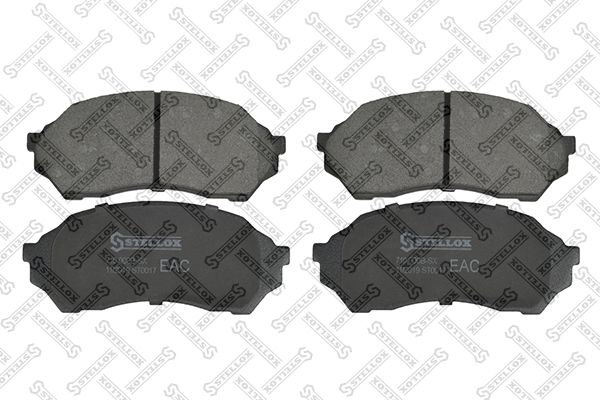 STELLOX 710 000B-SX Brake Pad Set, disc brake