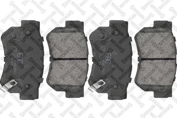 STELLOX 757 022B-SX Brake Pad Set, disc brake