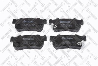 Brake Pad Set, disc brake STELLOX 757 062B-SX
