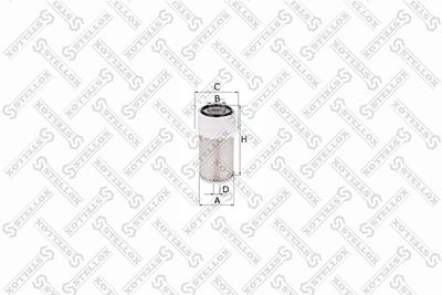 Air Filter STELLOX 81-21043-SX