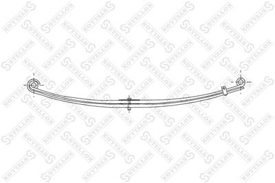 Spring Pack STELLOX 84-55617-SX