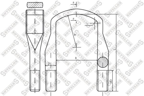 STELLOX 84-64214-SX Spring Clamp