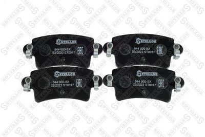 Brake Pad Set, disc brake STELLOX 844 000-SX