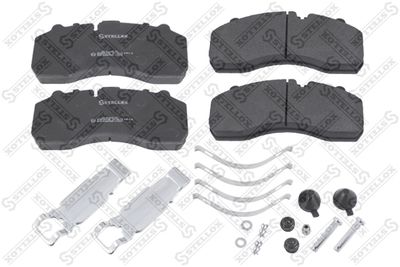Brake Pad Set, disc brake STELLOX 85-01412-SX