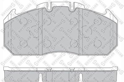 Brake Pad Set, disc brake STELLOX 85-01425-SX