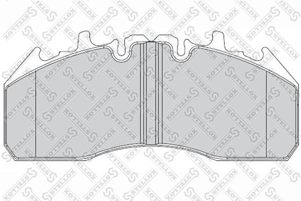 STELLOX 85-01432-SX Brake Pad Set, disc brake
