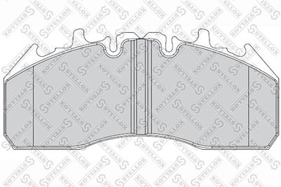 Brake Pad Set, disc brake STELLOX 85-01432-SX
