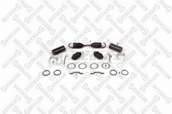 STELLOX 85-10803-SX Brake Shoe Pin Set