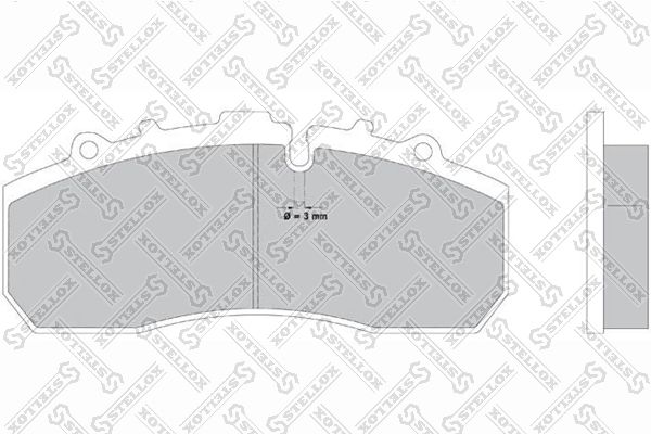 STELLOX 85-11413-SX Brake Pad Set, disc brake