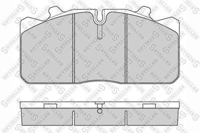 Brake Pad Set, disc brake STELLOX 85-11416-SX