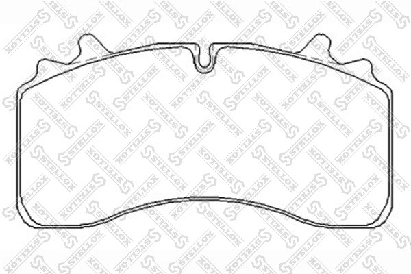 STELLOX 85-11427-SX Brake Pad Set, disc brake