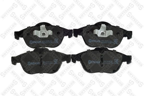 STELLOX 854 000B-SX Brake Pad Set, disc brake