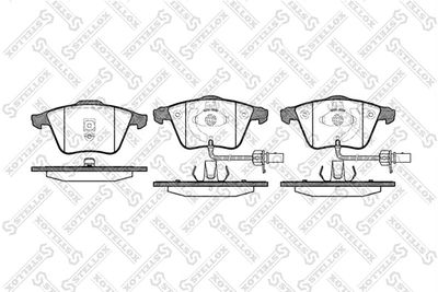 Brake Pad Set, disc brake STELLOX 975 002B-SX