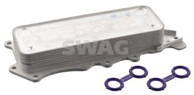 Oil Cooler, engine oil SWAG 10 10 2371