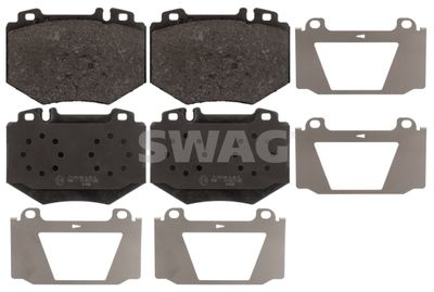 Brake Pad Set, disc brake SWAG 10 11 6137