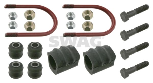 SWAG 10 61 0009 Mounting Kit, stabiliser bar