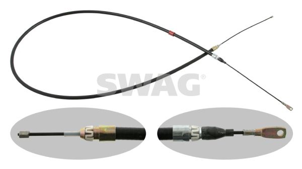 SWAG 10 90 1667 Cable Pull, parking brake
