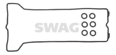 Gasket Set, cylinder head cover SWAG 10 91 1431