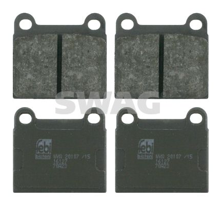 SWAG 10 91 6127 Brake Pad Set, disc brake