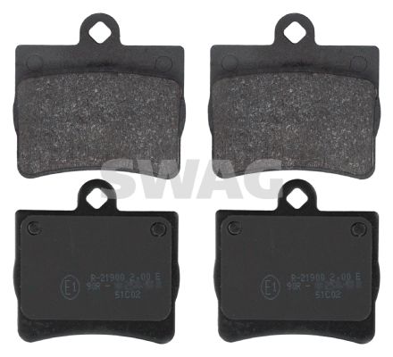 SWAG 10 91 6152 Brake Pad Set, disc brake