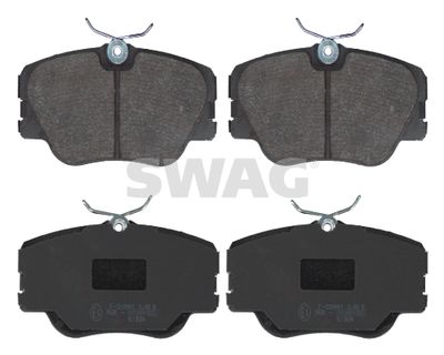 Brake Pad Set, disc brake SWAG 10 91 6193