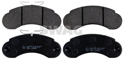Brake Pad Set, disc brake SWAG 10 91 6250