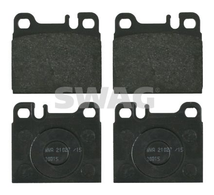 SWAG 10 91 6254 Brake Pad Set, disc brake