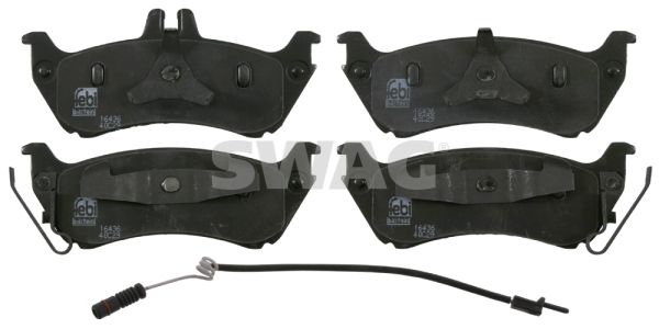 SWAG 10 91 6436 Brake Pad Set, disc brake