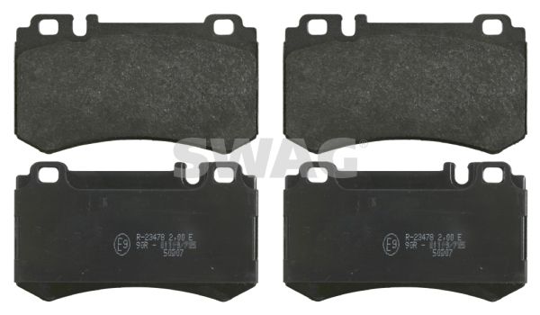 SWAG 10 91 6475 Brake Pad Set, disc brake