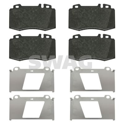 Brake Pad Set, disc brake SWAG 10 91 6481