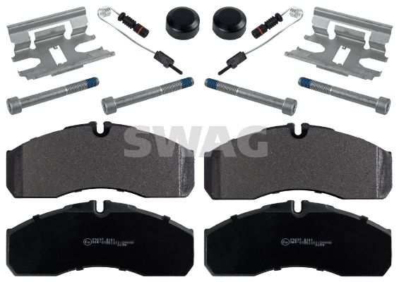 SWAG 10 91 6821 Brake Pad Set, disc brake