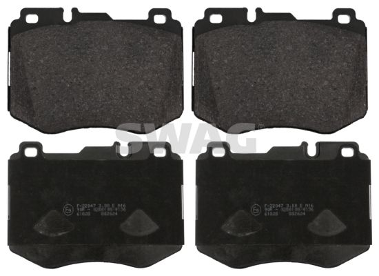 SWAG 10 91 6986 Brake Pad Set, disc brake