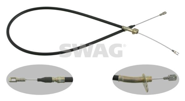 SWAG 10 91 8115 Cable Pull, parking brake