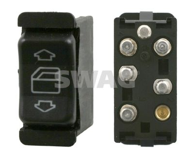 Switch, window regulator SWAG 10 92 1411