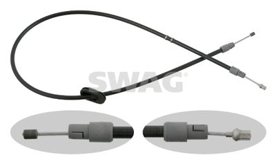 Cable Pull, parking brake SWAG 10 92 2319