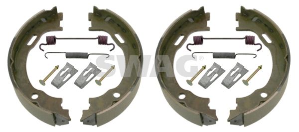 SWAG 10 92 3197 Brake Shoe Set, parking brake