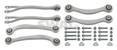 Control/Trailing Arm Kit, wheel suspension SWAG 10 92 4000