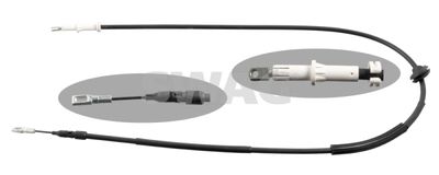 Cable Pull, parking brake SWAG 10 92 6466