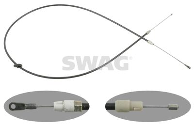 Cable Pull, parking brake SWAG 10 92 6470