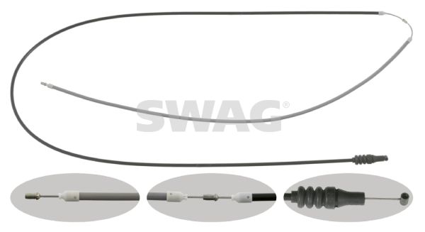 SWAG 10 92 6682 Bonnet Cable