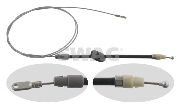 SWAG 10 92 6729 Cable Pull, parking brake